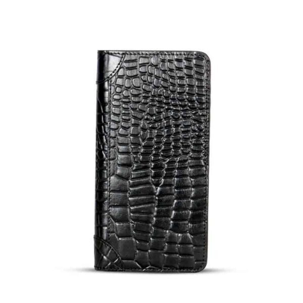 Croco design Leather Long Wallet VC-W138
